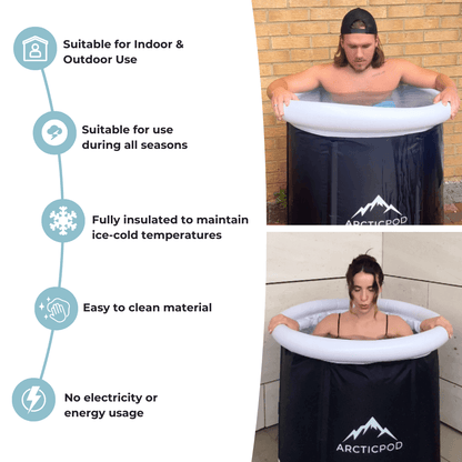 ArcticPod™ - Portable Insulated Ice Bath